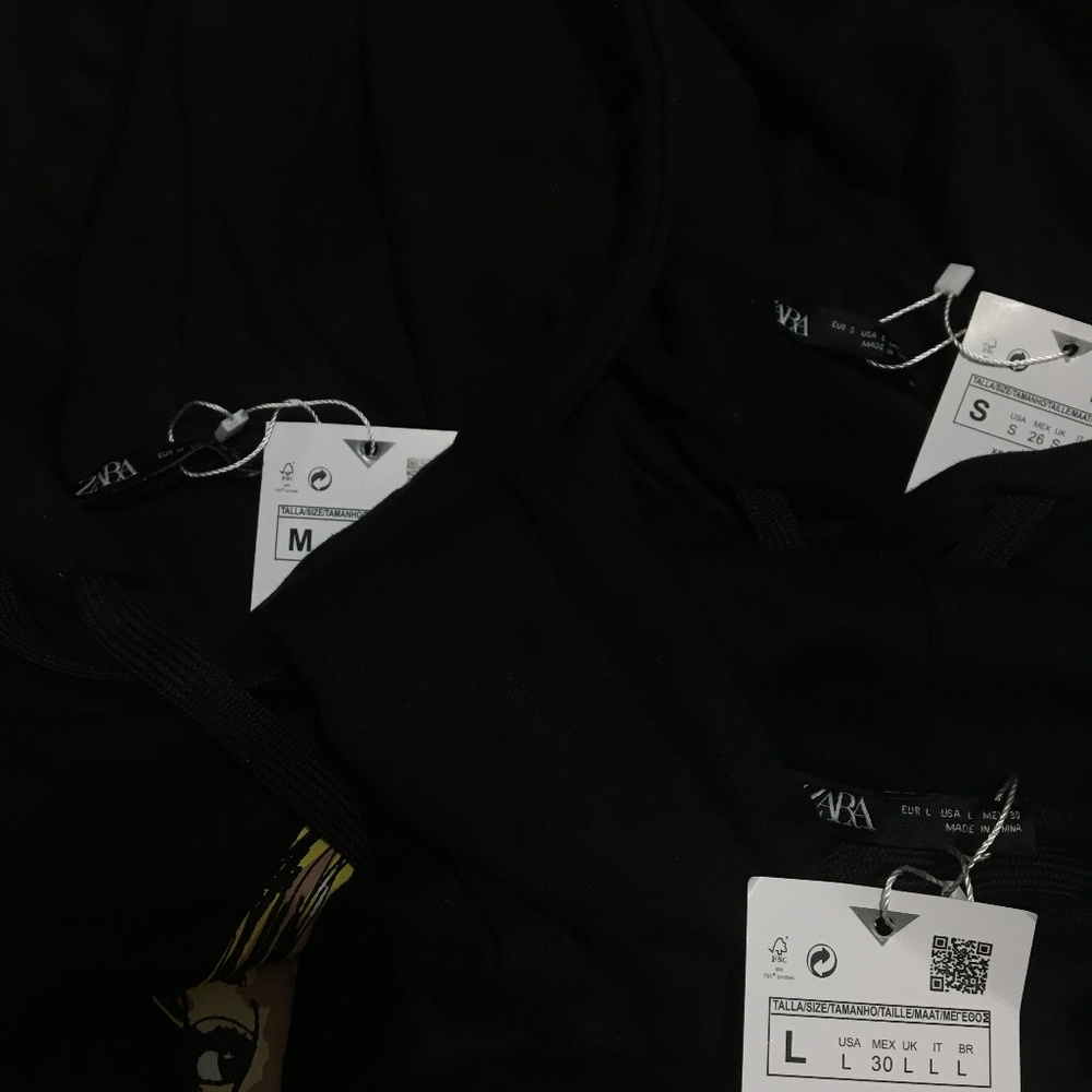ZARA GIRL PRINTED HOODIE SWEATSHIRT - Picture 6 of 8